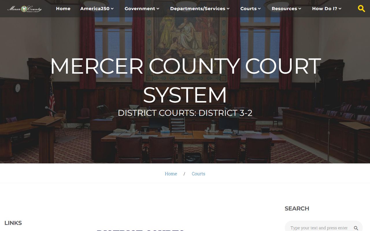 Mercer County court dockets MDJ District 35-3-02