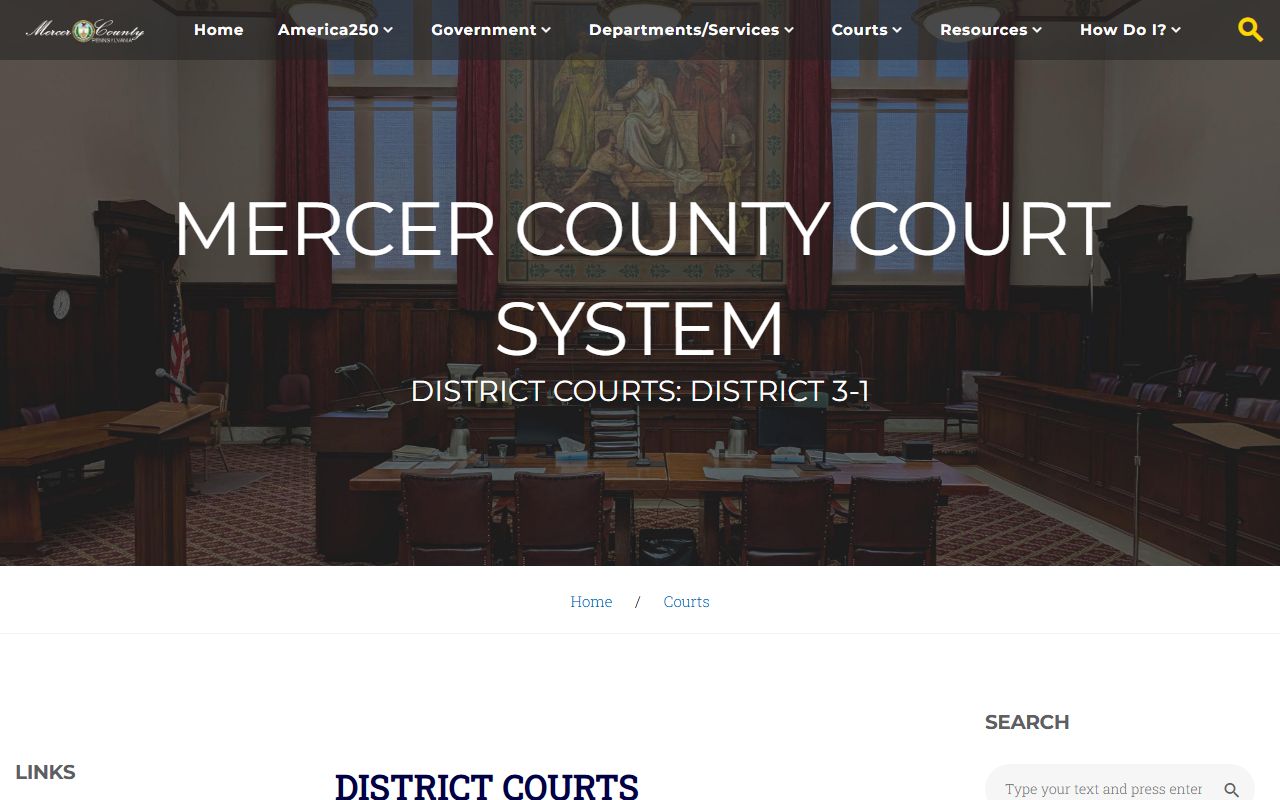 Mercer County court dockets MDJ District 35-3-01