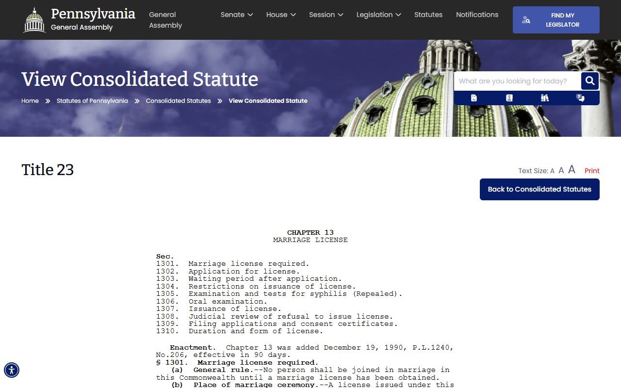 Mercer County marriage and divorce records Pennsylvania marriage law