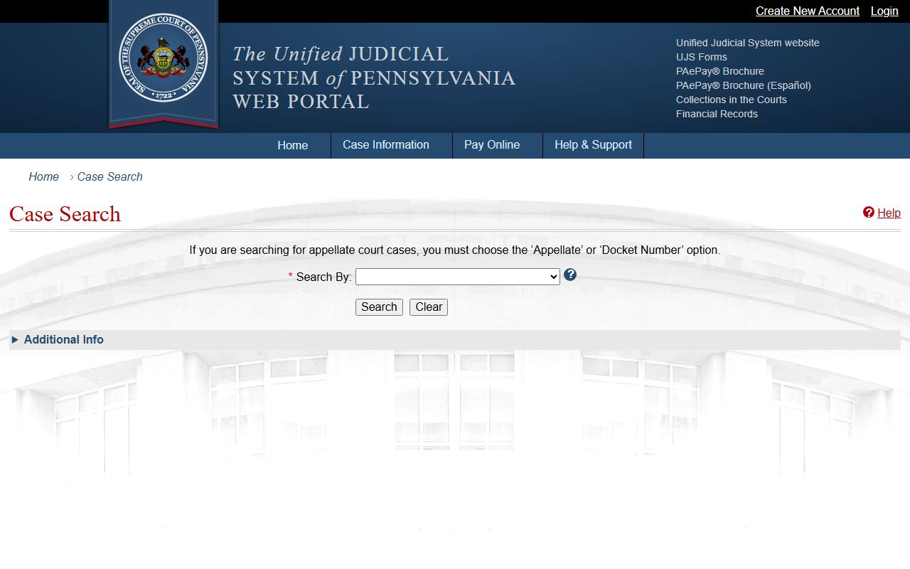 Mercer County Court records UJS case search